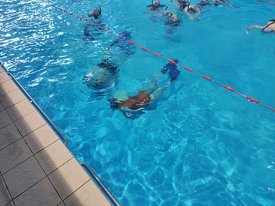 Hokej pod wodą Walenie Siemianowice Śląskie Trening 3 VI 2023